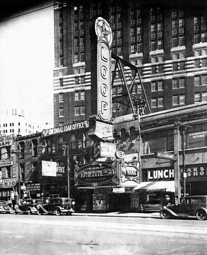 Loop Theatre - Old Photo (newer photo)